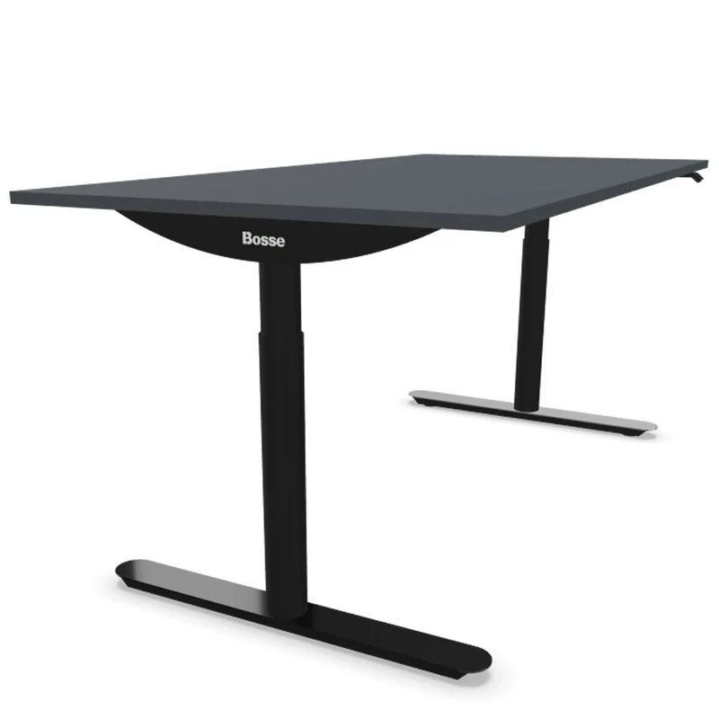 Bosse Modul Space M3 höhenverstellbarer Schreibtisch 62 - 126 cm - Melamin Arbeitsplatte