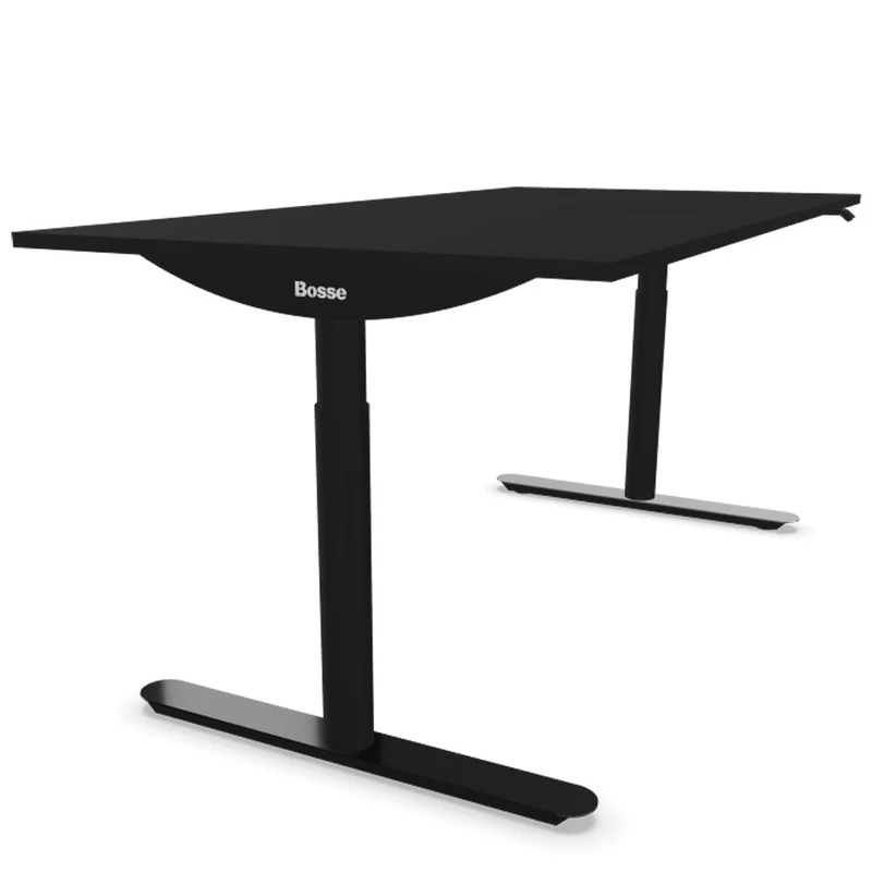 Bosse Modul Space M3 höhenverstellbarer Schreibtisch 62 - 126 cm - Melamin Arbeitsplatte