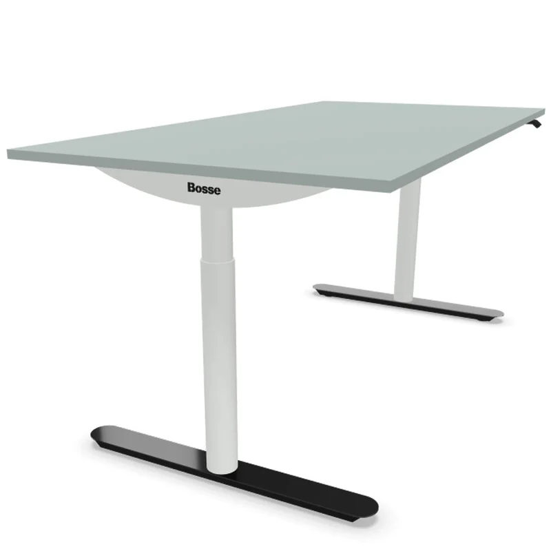 Bosse Modul Space M3 höhenverstellbarer Schreibtisch 62 - 126 cm - Melamin Arbeitsplatte