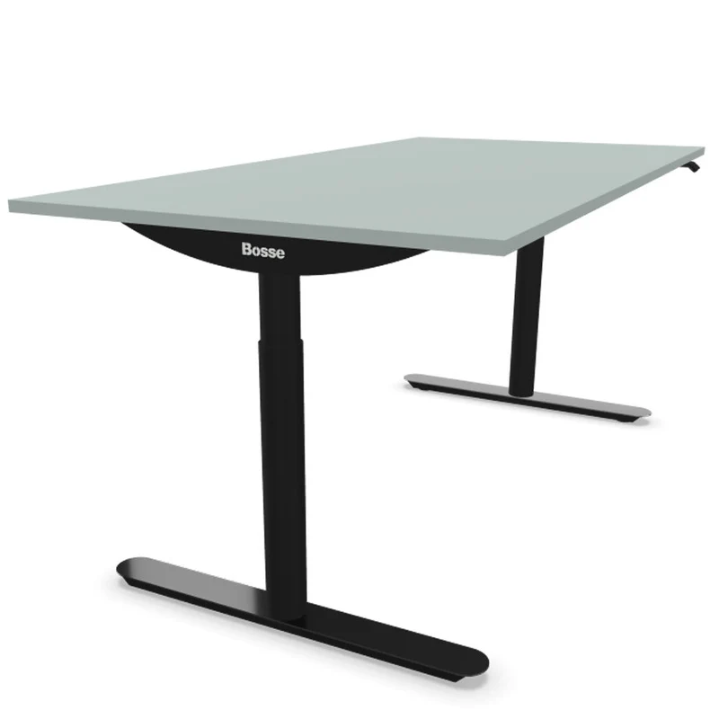 Bosse Modul Space M3 höhenverstellbarer Schreibtisch 62 - 126 cm - Melamin Arbeitsplatte