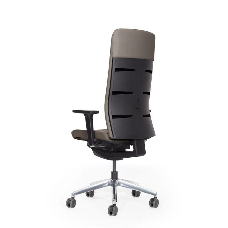 Ergonomischer Bürostuhl | Bezug Echtleder | lento Agilis Matrix MT13