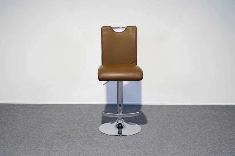 Barhocker höhenverstellbar in Lederoptik gebraucht
