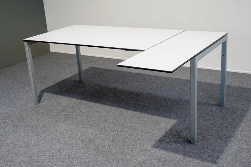 Ecktisch Hellgrau 180x120 Neudörfler gebraucht