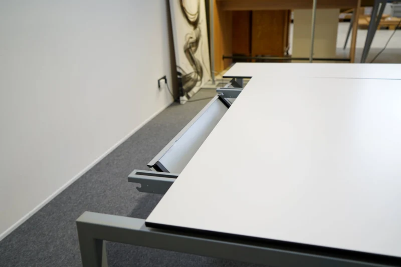 Ecktisch Hellgrau 180x120 Neudörfler gebraucht