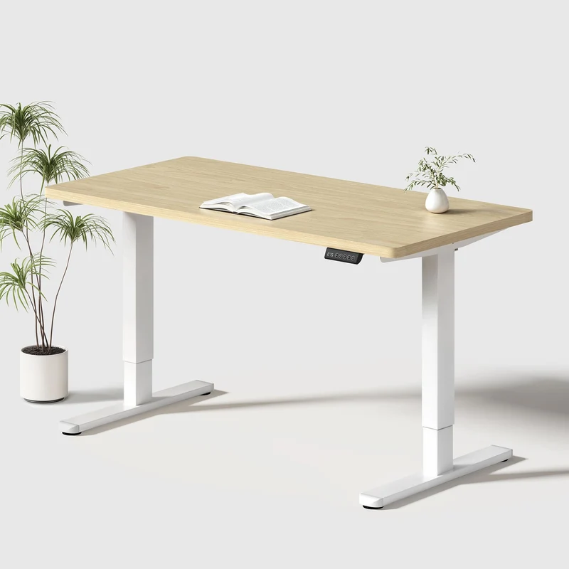Basic Höhenverstellbarer Schreibtisch mit Entire Board Desktop