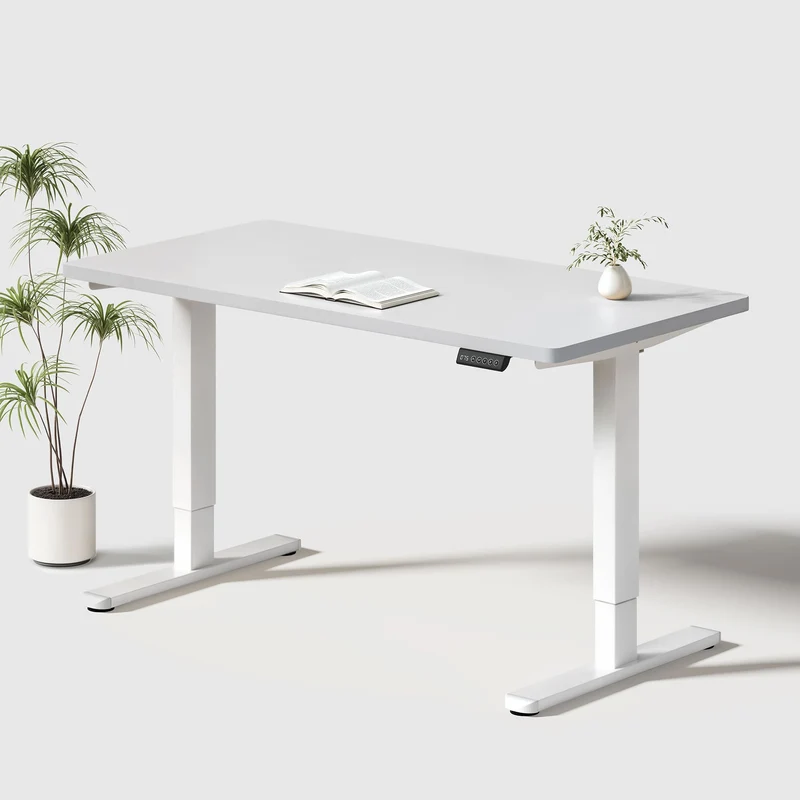 Basic Höhenverstellbarer Schreibtisch mit Entire Board Desktop