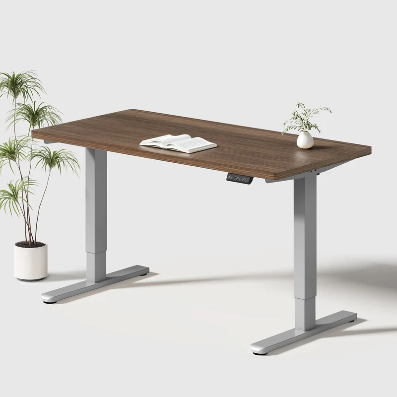 Basic Höhenverstellbarer Schreibtisch mit Entire Board Desktop