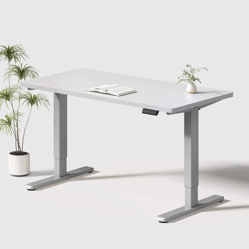 Basic Höhenverstellbarer Schreibtisch mit Entire Board Desktop