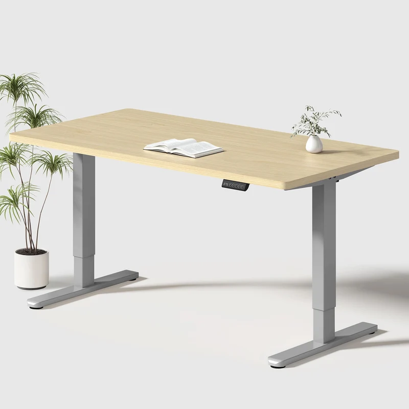 Basic Höhenverstellbarer Schreibtisch mit Entire Board Desktop