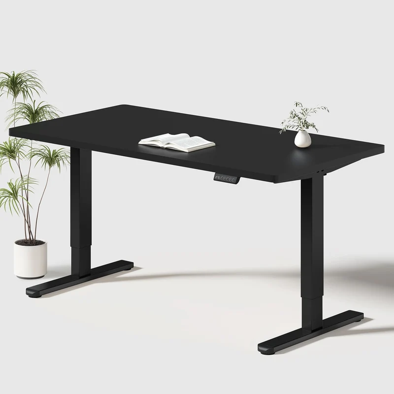 Basic Höhenverstellbarer Schreibtisch mit Entire Board Desktop