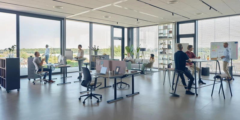 Sedus se:lab e-desk elektrisch höhenverstellbarer Tisch