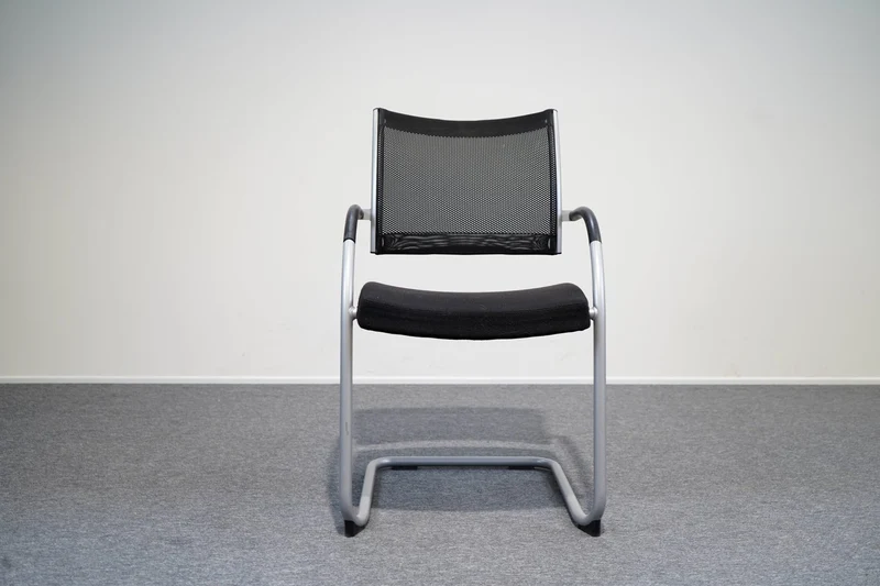 Besuchersessel Schwarz Mesh Wiesner-Hager gebraucht
