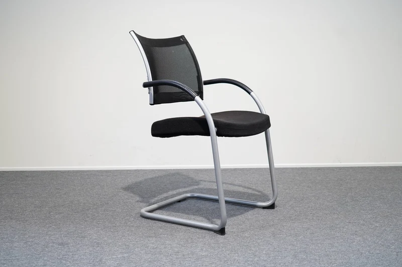 Besuchersessel Schwarz Mesh Wiesner-Hager gebraucht