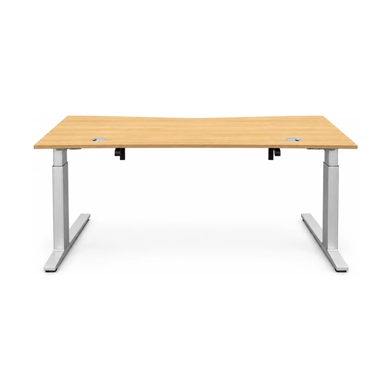 Schreibtisch Bene Freiform – 180 × 80 cm, höhenverstellbar 65–85 cm, gebraucht
