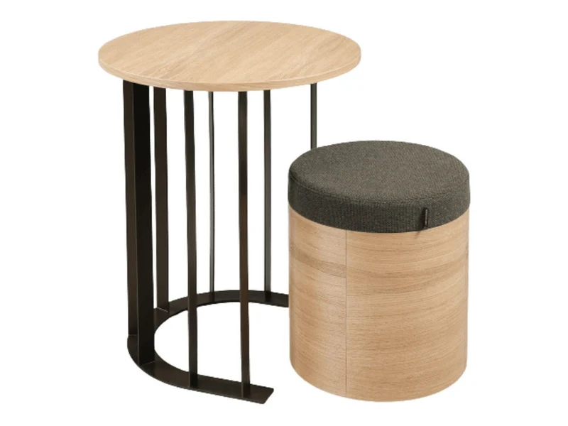 ZooZoo Besprechungsset Small Tisch und Hocker
