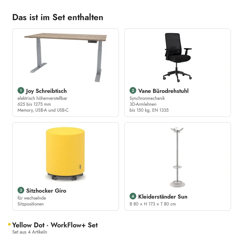 Yellow Dot · WorkFlow+ Set