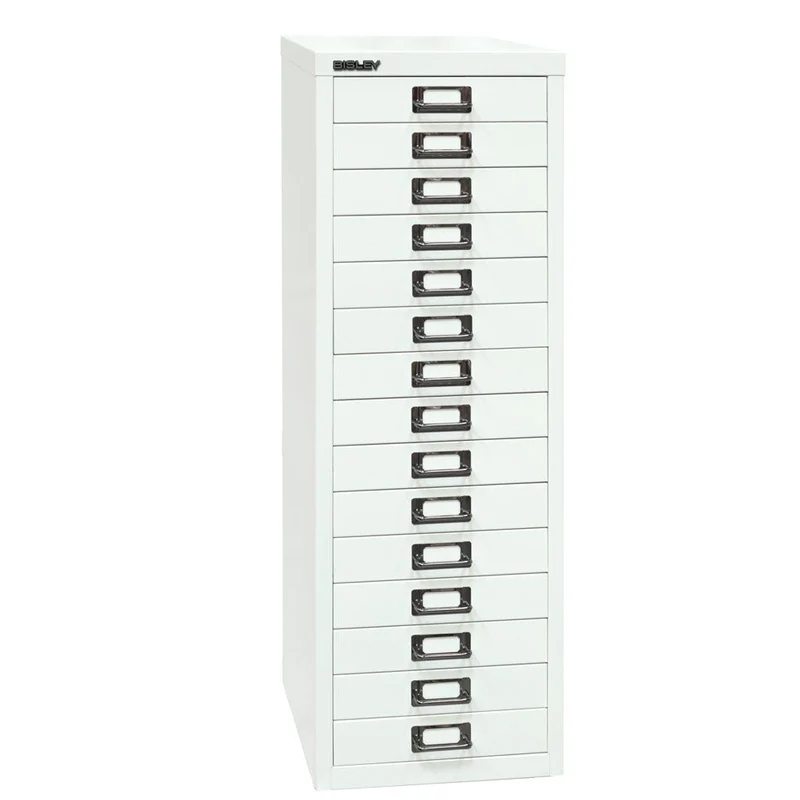 Bisley MultiDrawer™ L3915 - 15 Schubladen Gesamthöhe 860 mm, DIN A4 - alle Farben jetzt auf Rechnung bestellen