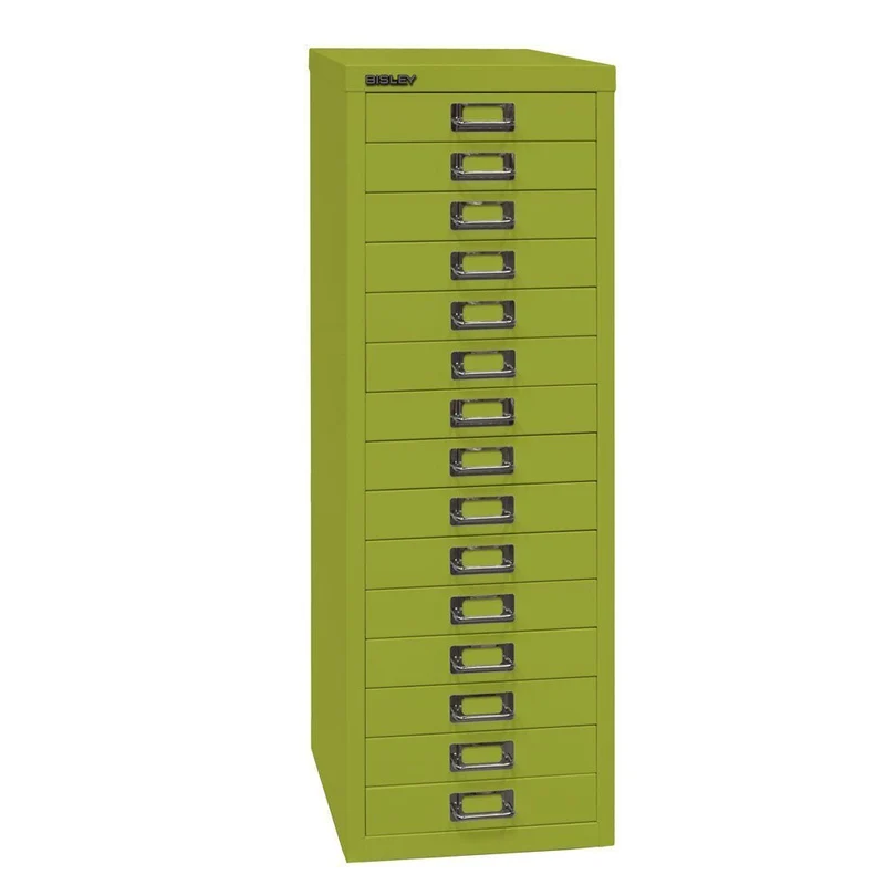 Bisley MultiDrawer™ L3915 - 15 Schubladen Gesamthöhe 860 mm, DIN A4 - alle Farben jetzt auf Rechnung bestellen