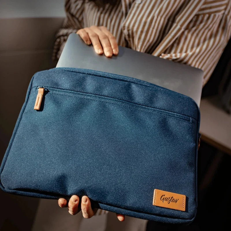 Gustav Flow 2-in-1 Laptop Sleeve Tasche