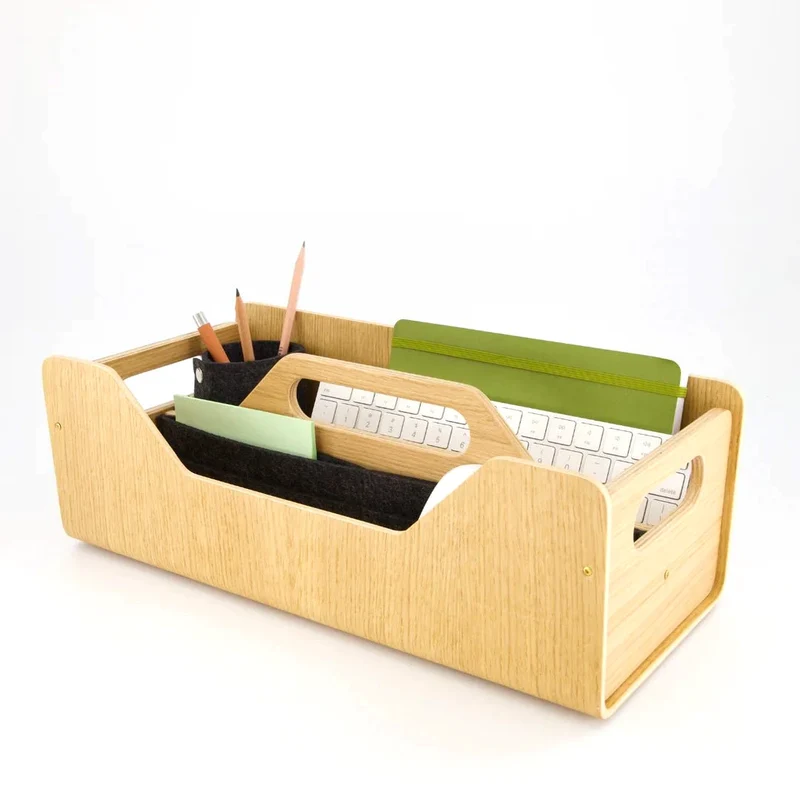Gustav Dot Schreibtisch Organizer Eichenholz