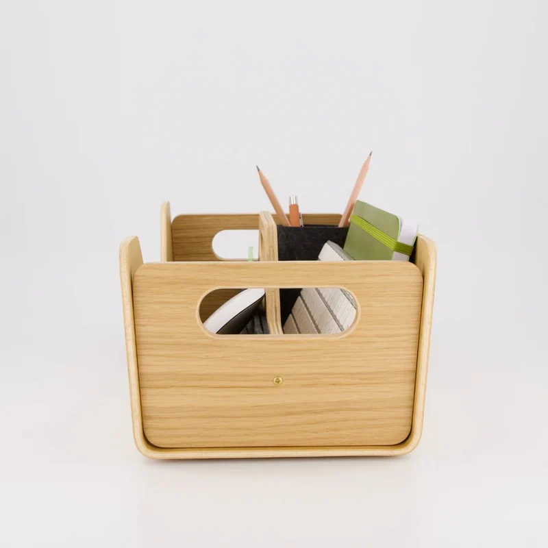 Gustav Dot Schreibtisch Organizer Eichenholz