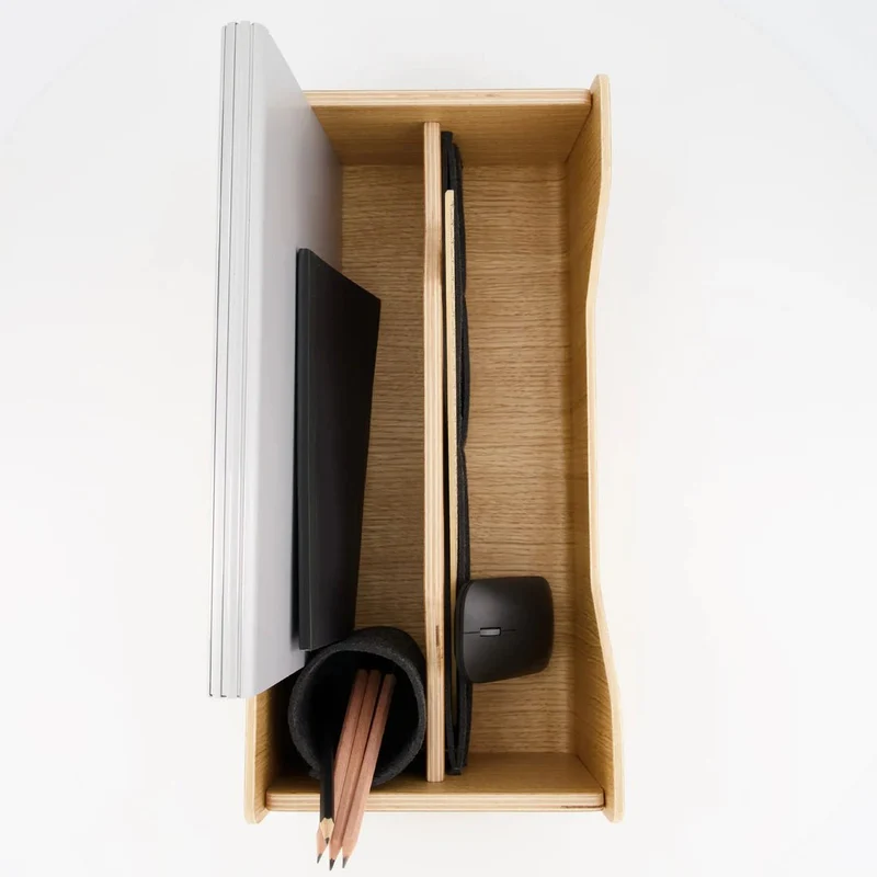 Gustav Dot Schreibtisch Organizer Eichenholz