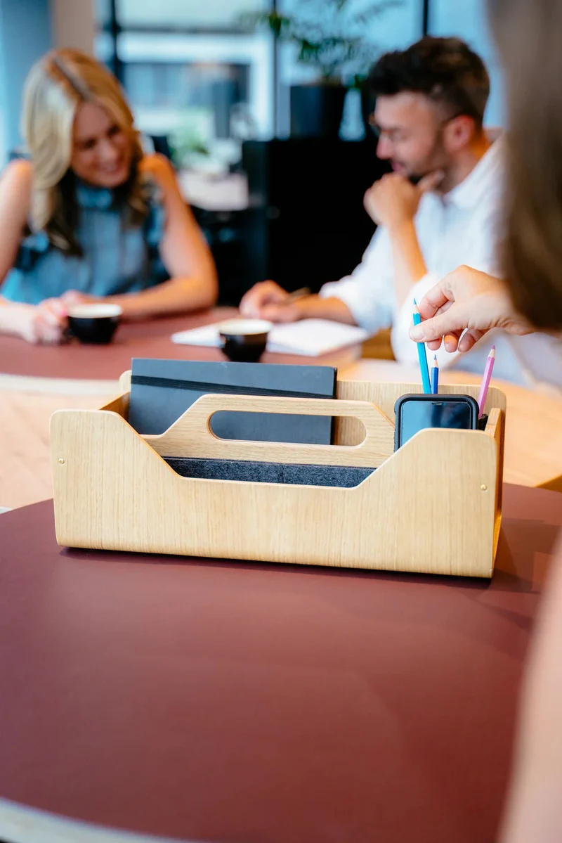 Gustav Dot Schreibtisch Organizer Eichenholz