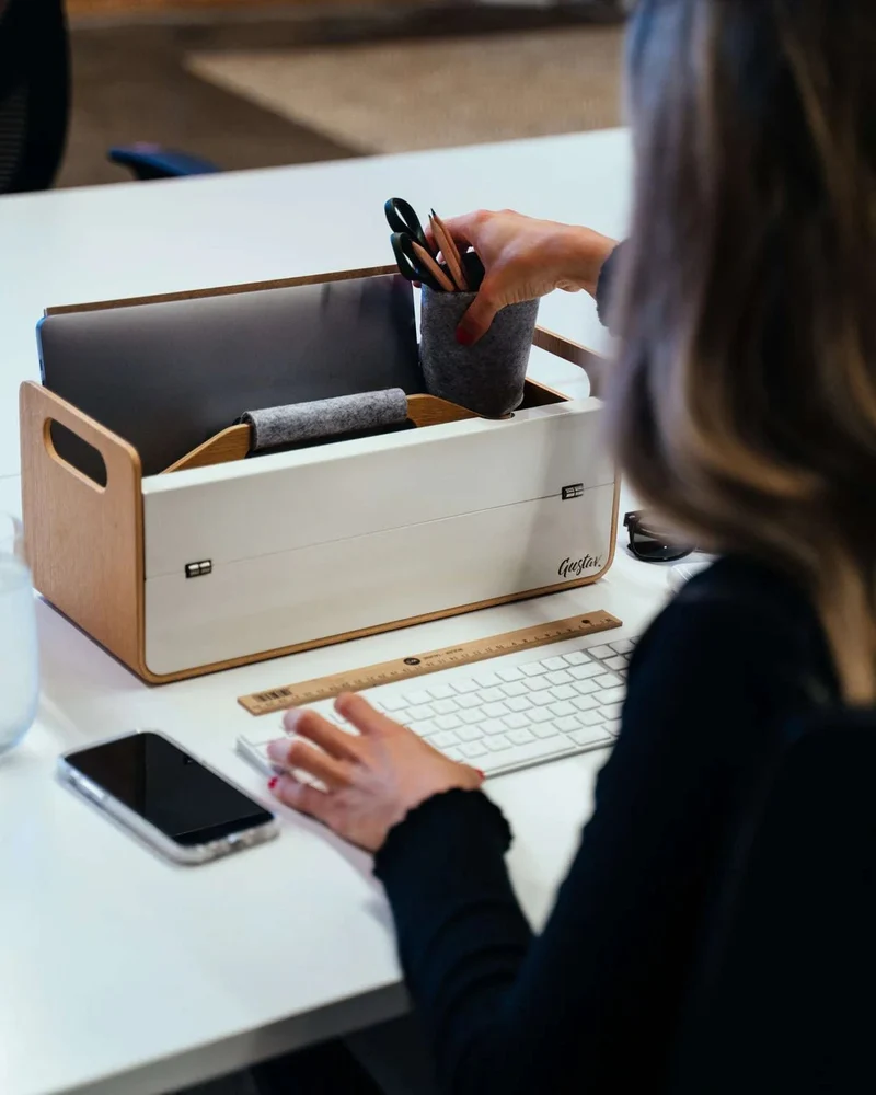 Gustav Original Desk Organizer Laptopständer