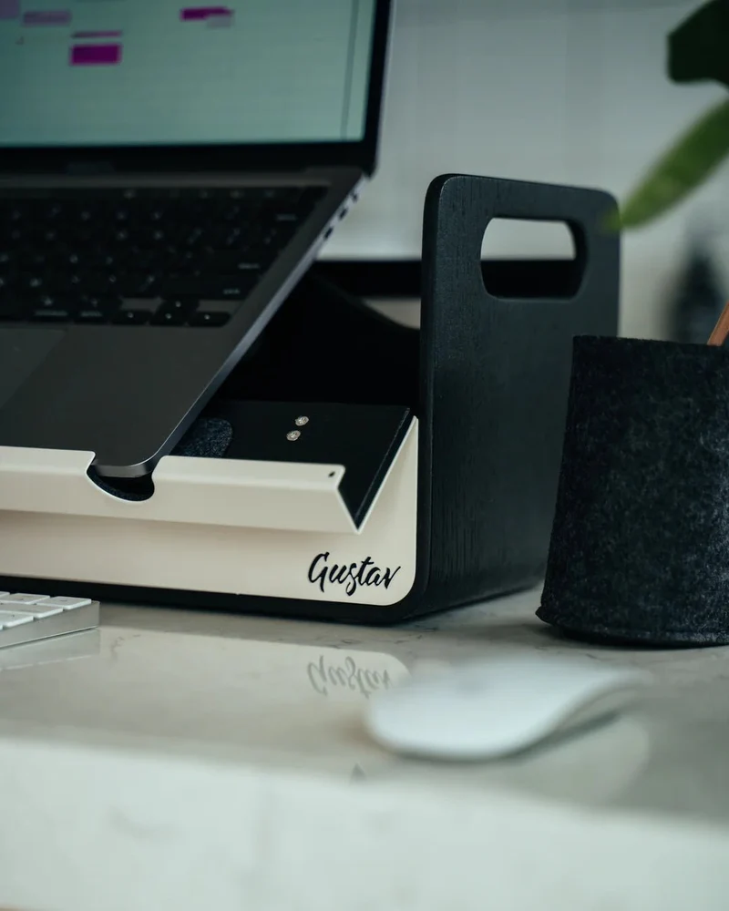 Gustav Original Desk Organizer Laptopständer