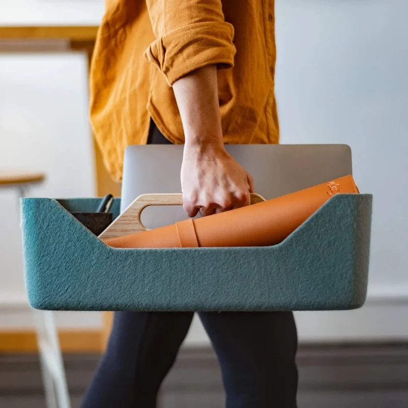 Gustav Loop Desk Caddy Organizer Filz