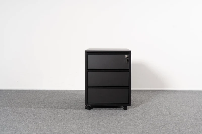 Rollcontainer Schwarz Narbutas Ausstellungsstück