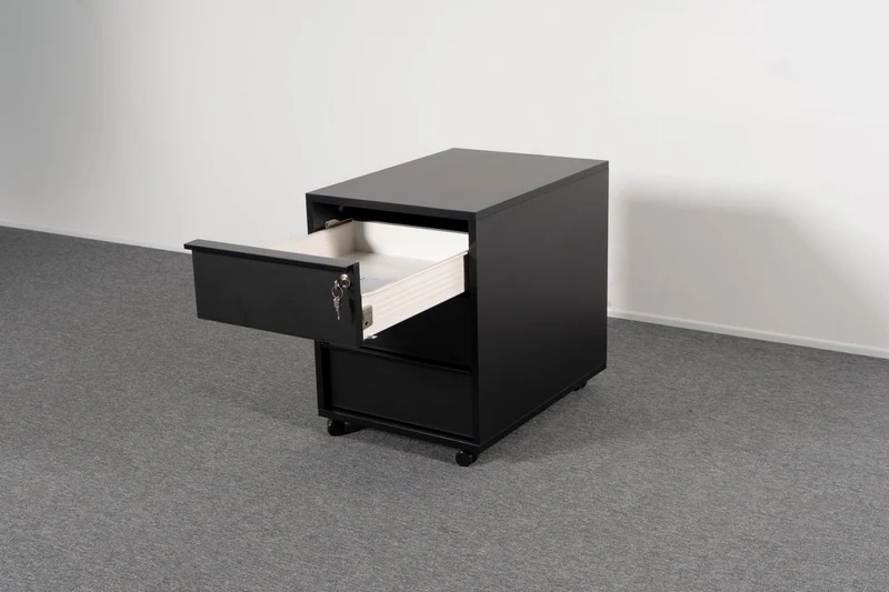 Rollcontainer Schwarz Narbutas Ausstellungsstück