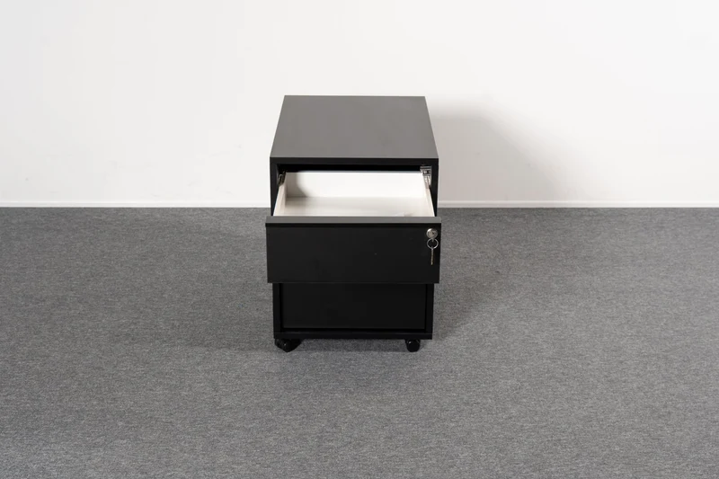Rollcontainer Schwarz Narbutas Ausstellungsstück