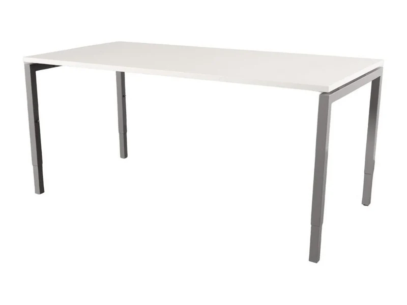 Schreibtisch Weiß Grau 160x80 Narbutas Ausstellungsstück