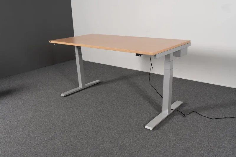 Schreibtisch elektrisch 160x80 verschiedene Platten Nowy Styl gebraucht