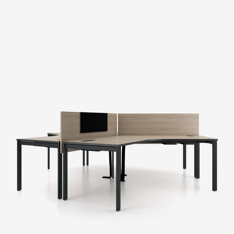 Eckschreibtisch SQart I-Leg 120° von Nowy Styl