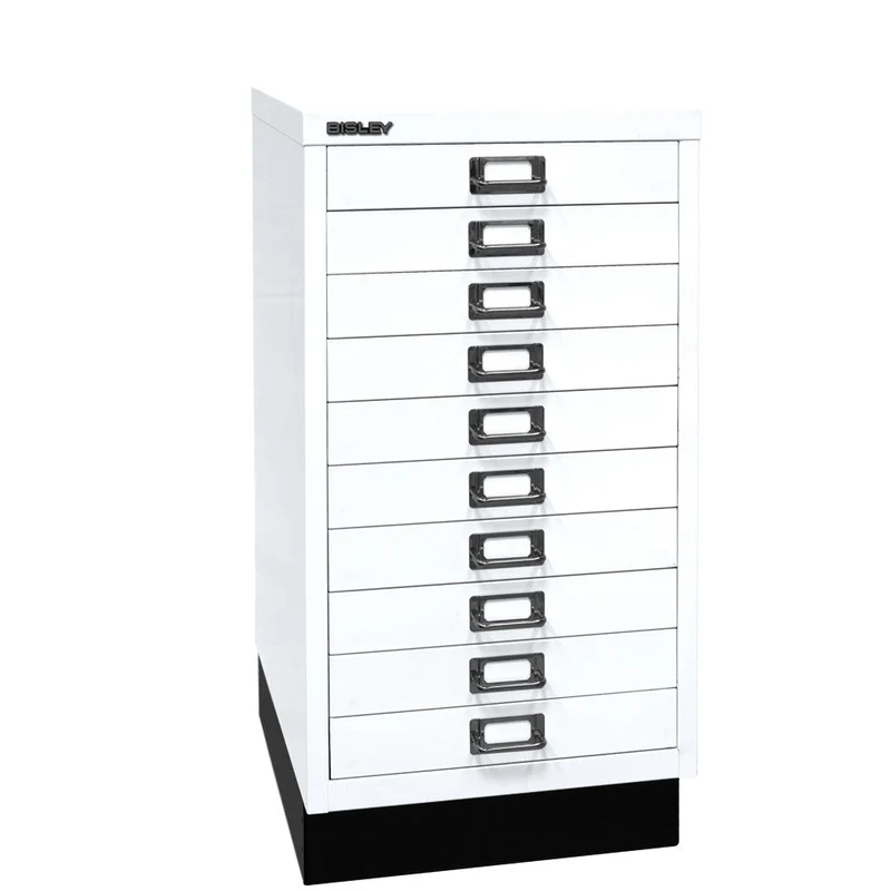 Bisley MultiDrawer™ L29A310S - 10 Schubladen - Gesamthöhe 670 mm - DIN A3 - alle Farben inkl. Sockel - jetzt besonders günstig FREI Haus geliefert