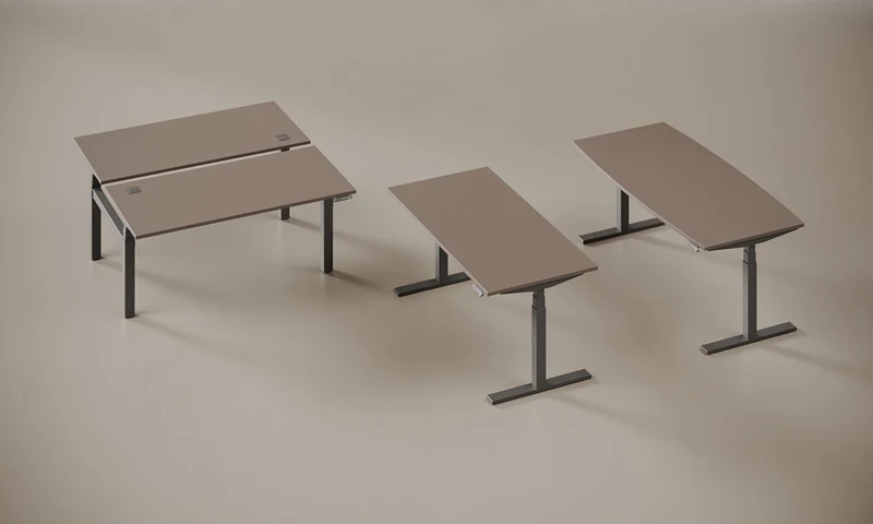 Elektrisch höhenverstellbarer Eckschreibtisch eModel 3.0 von Nowy Styl