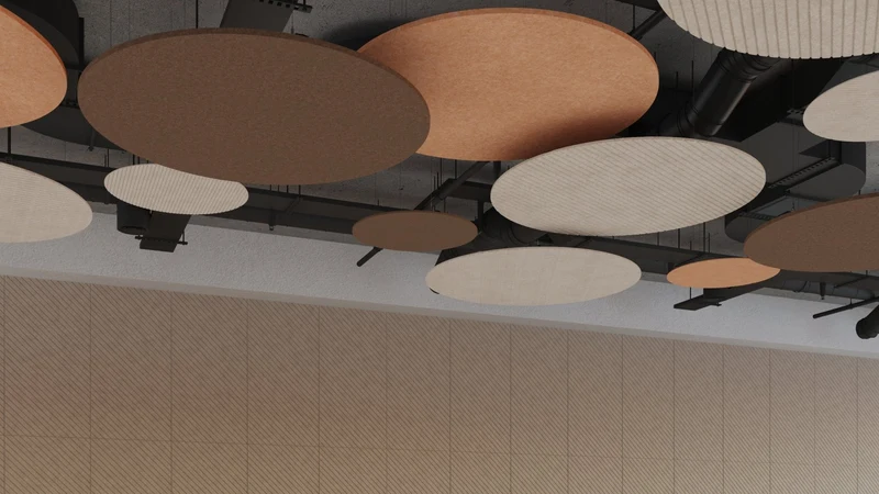Narbutas Acoustic Artwork Deckenpaneel Circle