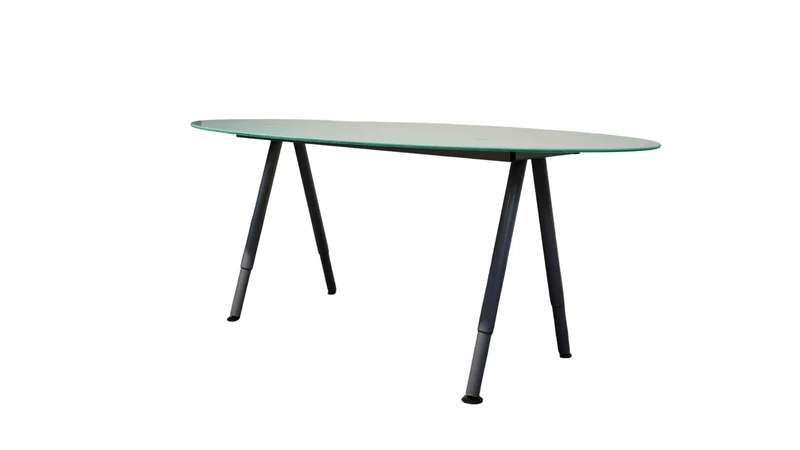 Ikea Glastisch Gallant Oval gebraucht