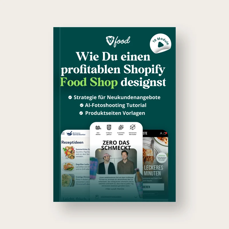 Perfect Food Shopify Setup