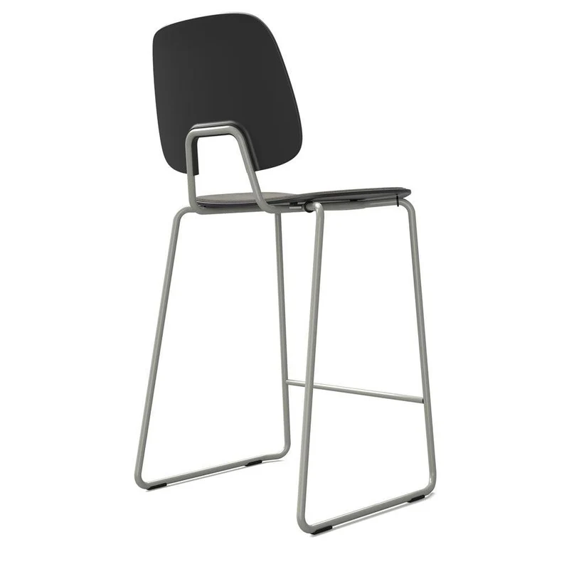 R.U.M. Barstool - Keyboard Black ReWool