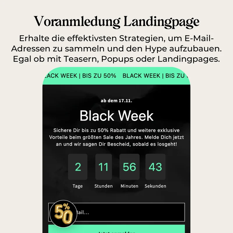 Black Friday Kampagne
