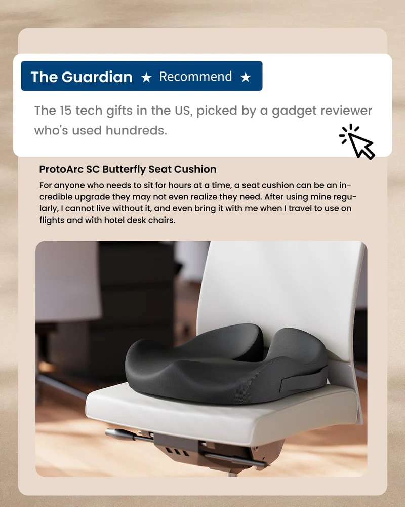 SC Butterfly XL Ergonomic Seat Cushion