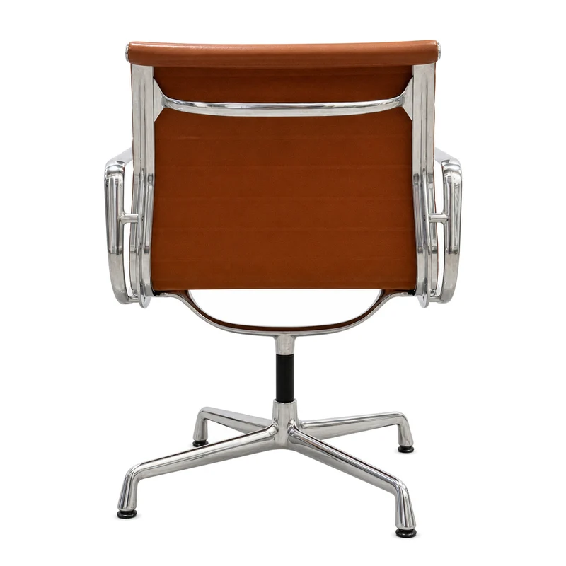 Vitra EA 108 Premium Leder cognac Alu