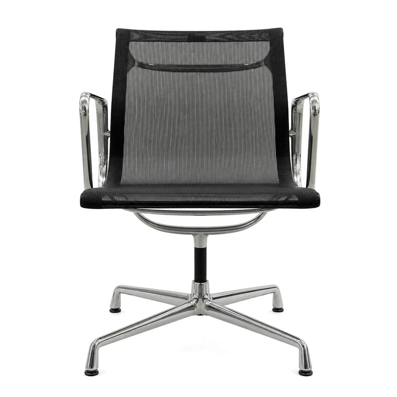 Vitra EA 108 Netz schwarz Alu