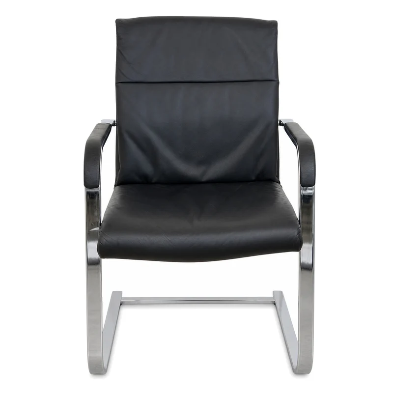SITAG Freischwinger Leder schwarz