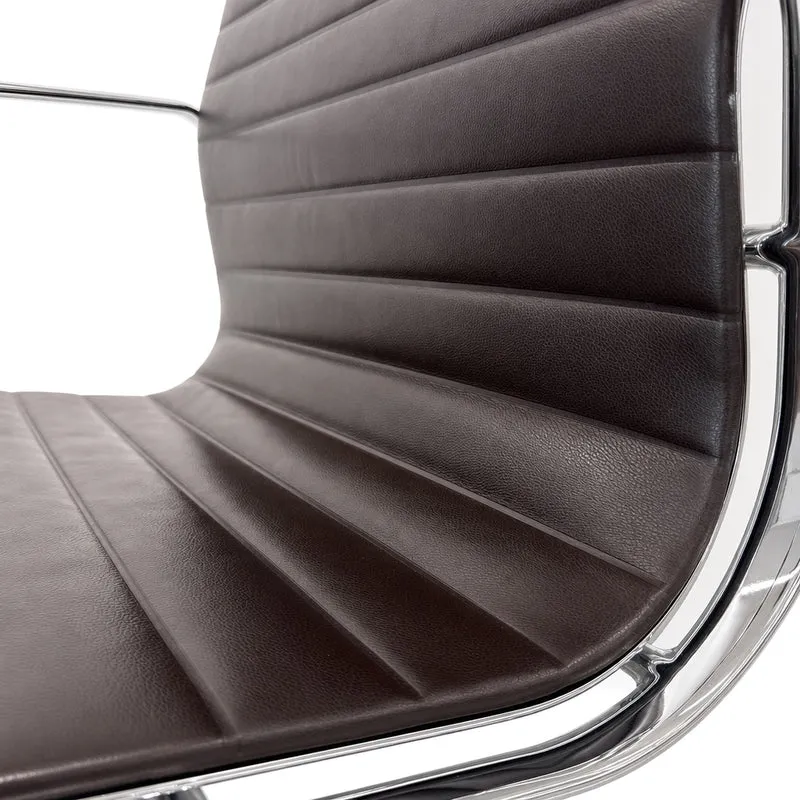 Vitra EA 108 Leder braun
