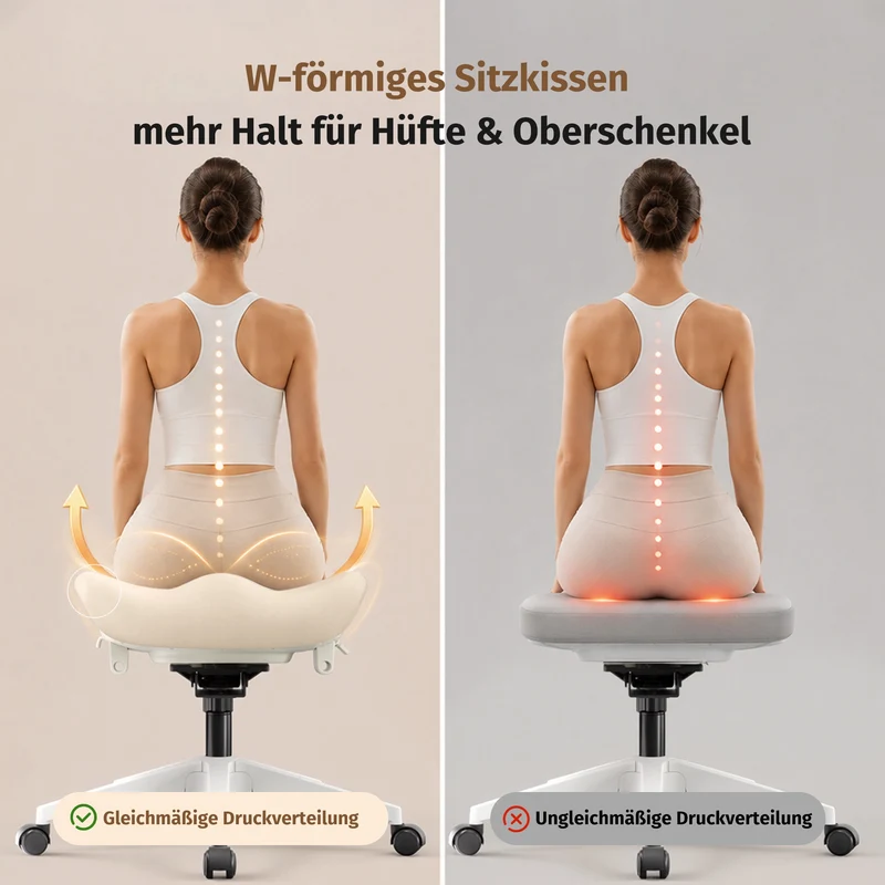 Welax S4 Pro – Ergonomischer Bürostuhl mit hochklappbaren Armlehnen