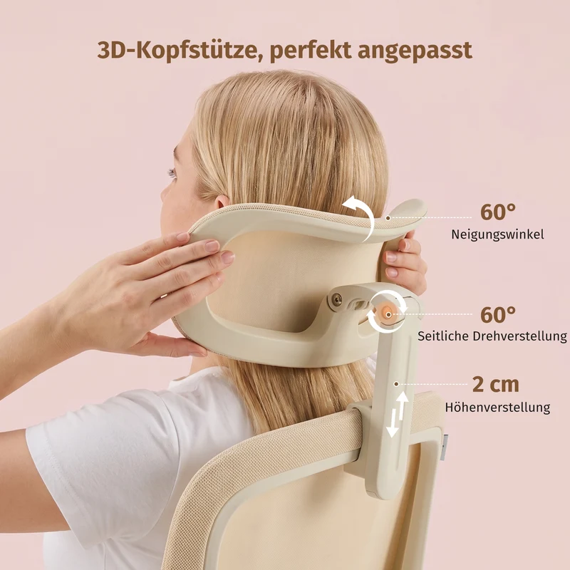 Welax S4 Pro – Ergonomischer Bürostuhl mit hochklappbaren Armlehnen